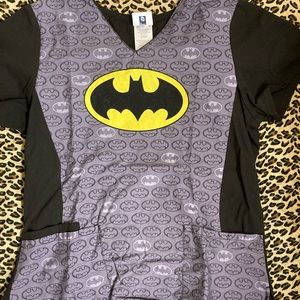 Batman Scrub Top